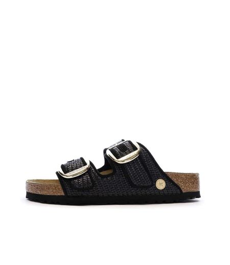 Sandales noires femme birkenstock arizona big buckle