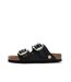 Sandales noires femme birkenstock arizona big buckle-1