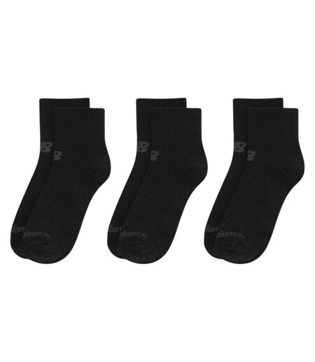 Lot De 3  Socquettes Homme Noir New Balance