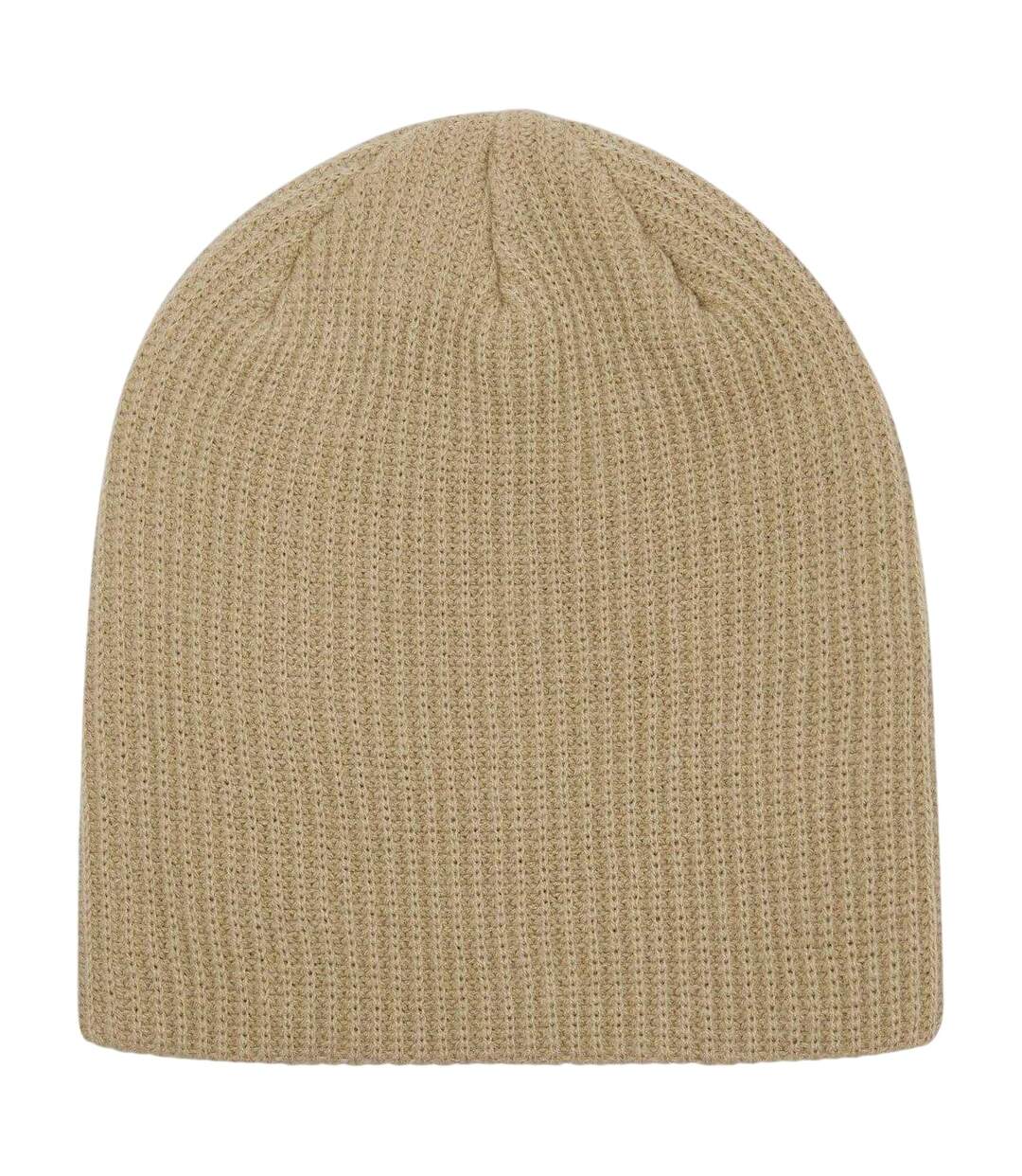Mens Backbone Ribbed Beanie Pebble Oakley-2