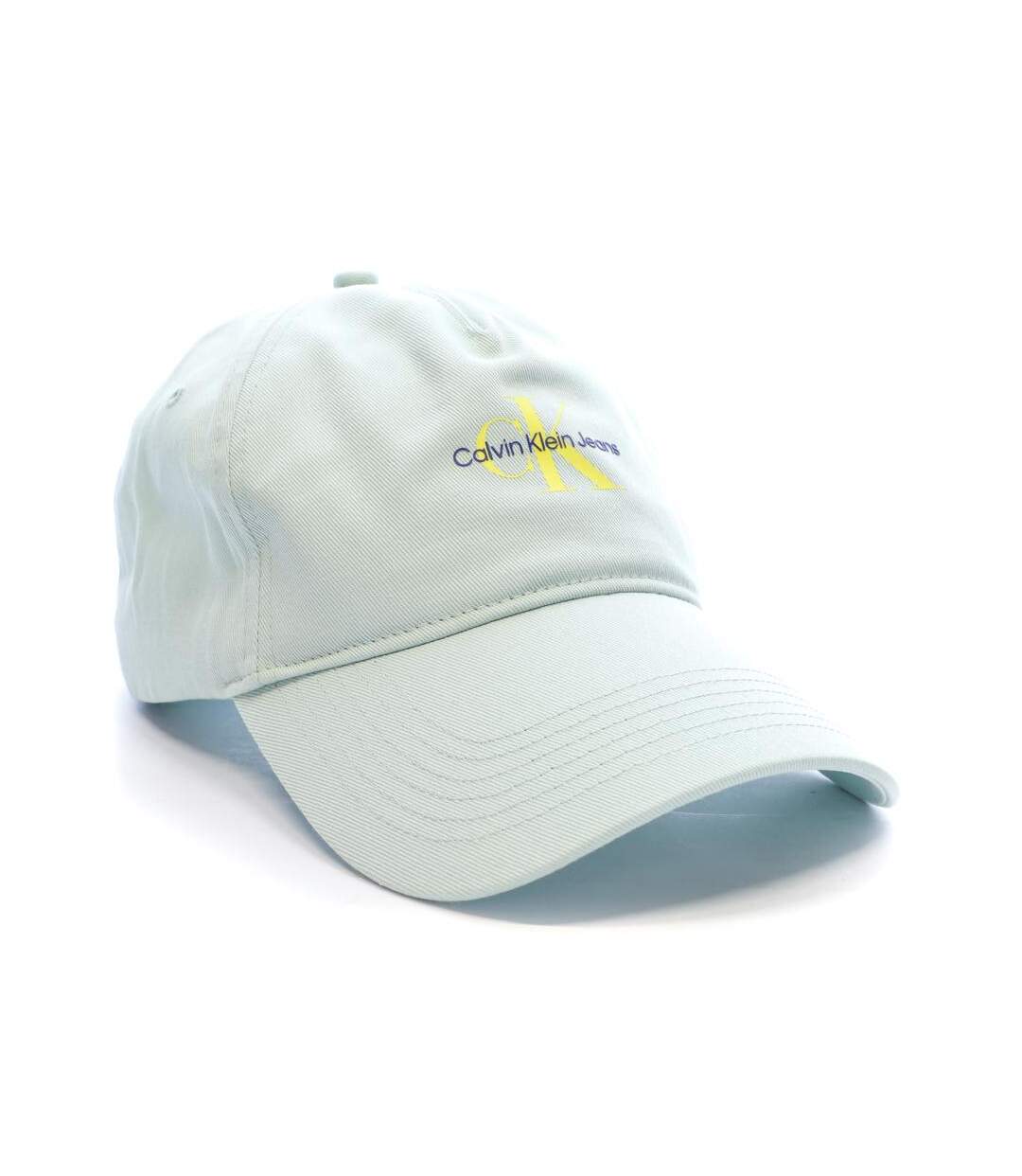 Casquette vert d'eau homme calvin klein jeans monologo printed - taille unique-2