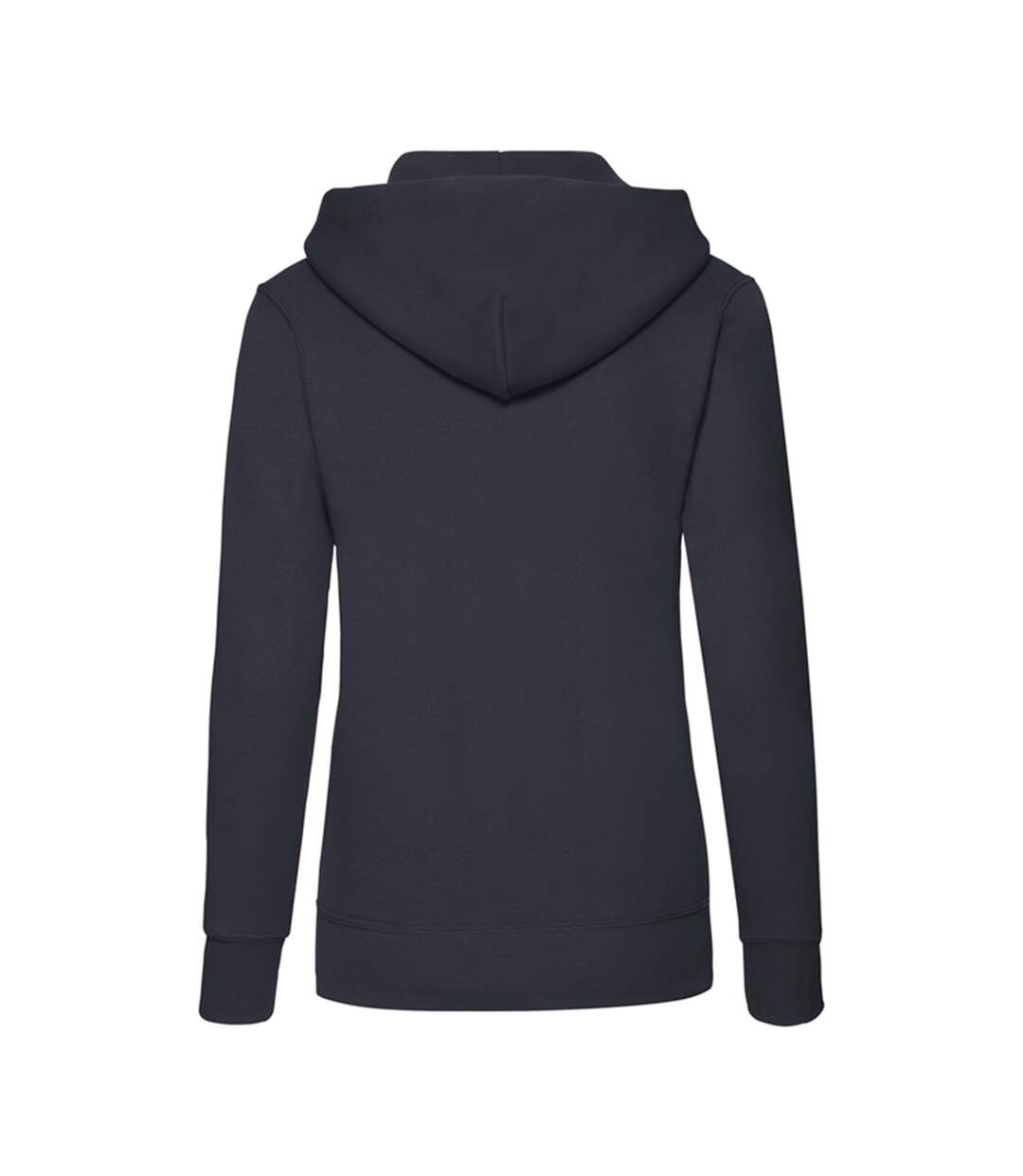 Sweat À Capuche Classic Femme Bleu Marine Sombre Fruit Of The Loom-2
