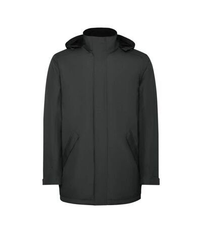 Mens America Padded Parka Dark Lead Roly