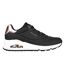 Baskets Uno Stand On Air Femme Noir Métallisé Skechers-3