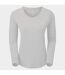 Dare 2B Womens/Ladies Discern Long Sleeve T-Shirt (White) - UTRG5037