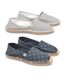 OZABI Pack 2 Paires Espadrilles Homme Semelle Corde Jute-3