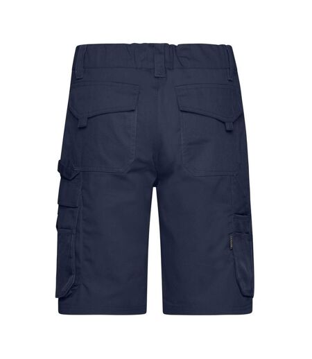 Short À Poches Strong Adulte Bleu Marine James And Nicholson