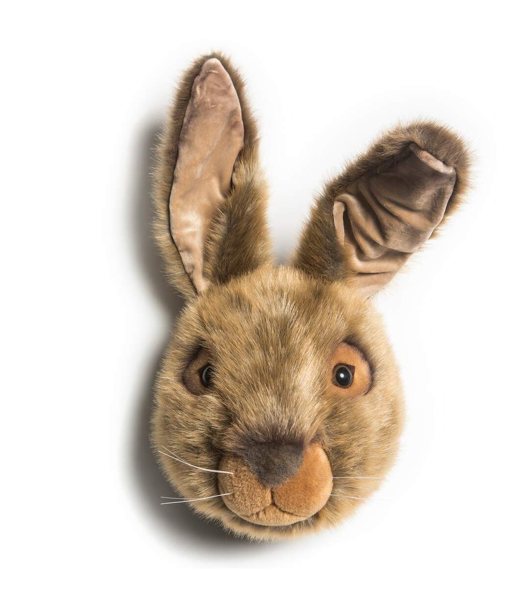 Peluche trophée mural Forêt Lièvre Brun Lewis-2