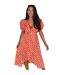Robe Portefeuille Motif/style Cœurs Femme Rouge AX Paris-4