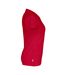 Womens/ladies T-shirt Red Cottover-4