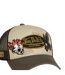 Casquette trucker avec filet adulte print devant Patches Vondutch-3