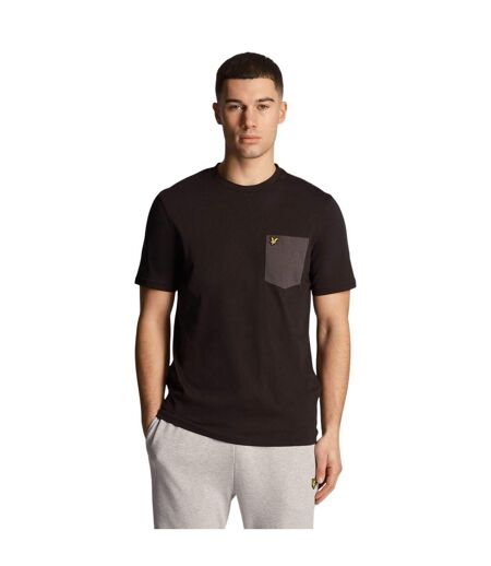 T-shirt Homme Noir Gris Lyle & Scott