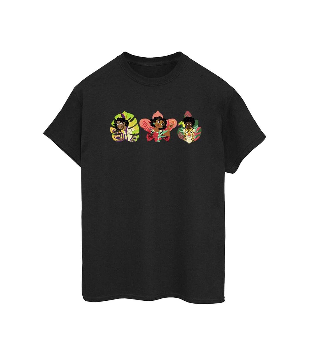 Disney - T-shirt ENCANTO FAMILY LINE - Femme (Noir) - UTBI22485-1