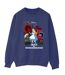 Disney - Sweat ALICE IN WONDERLAND FLOWERS - Femme (Bleu marine) - UTBI5653-1