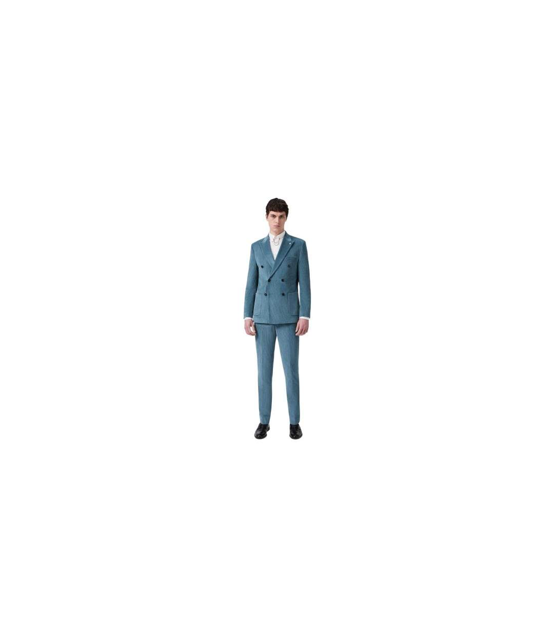 Pantalon Homme Bleu Vif Twisted Tailor-1