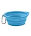 Gamelle pliable pour chiens kolapdier taille unique bleu clair MidOcean-1