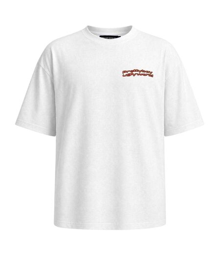 T-shirt Bitcoin Relaxed Fit Pour Hommes Blanc Pretty Boy Ugly World