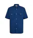 Mens Cotton Linen Overshirt Dark Denim Timberland-1