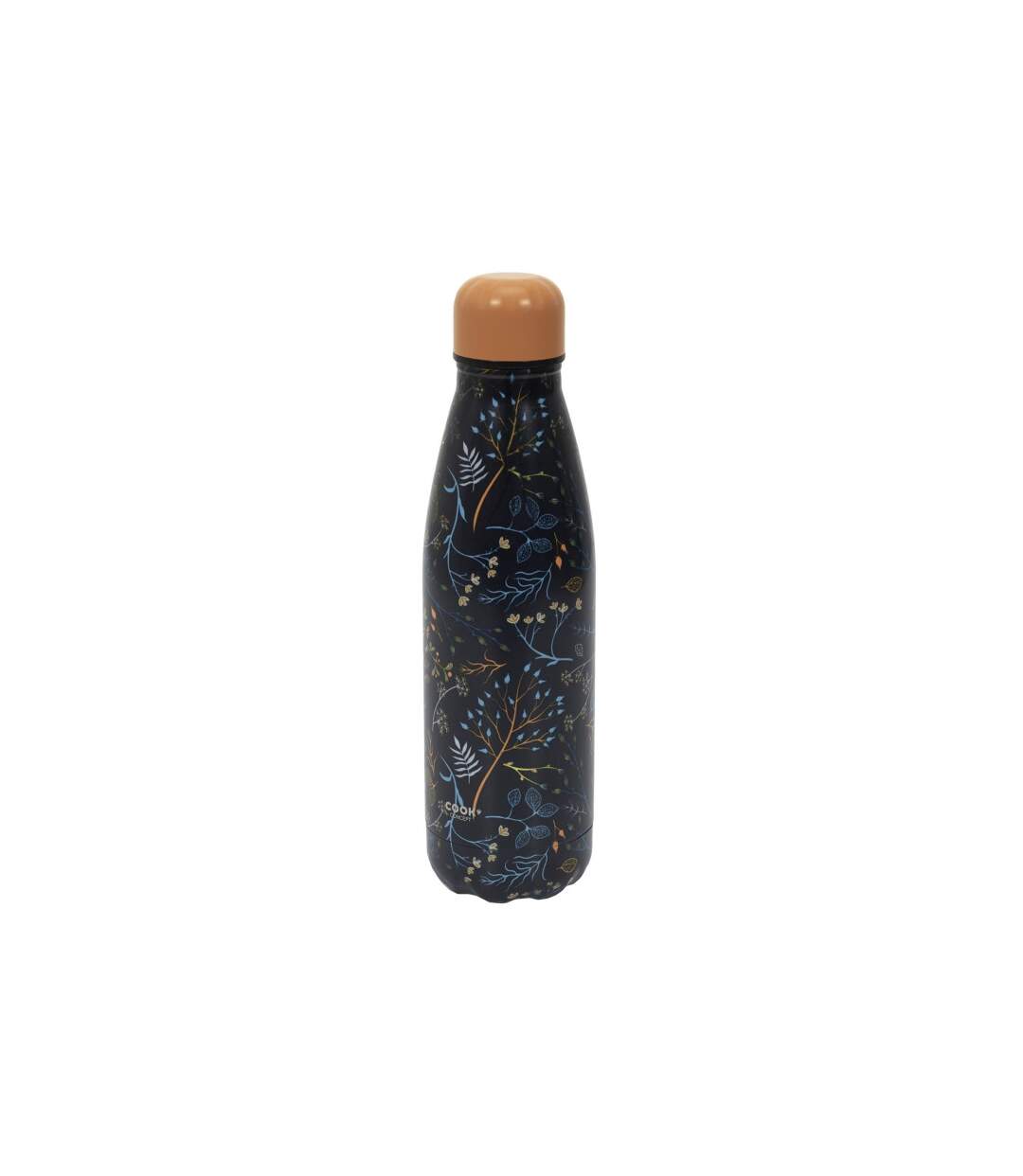 Bouteille Isotherme Fleurie 50cl Bleu & Jaune-1