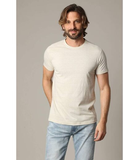 T-shirt en jersey de coton avec application printée zébrée COLADA
