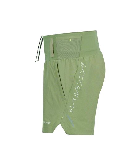 Short De Course Trail Femme Vert Éden Karrimor