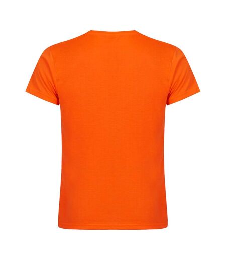 T-shirt Classic Homme Orange Fluo Clique