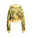 Sweat À Capuche Farm Rio Femme Rose Pâle Jaune Or Vert Adidas-2