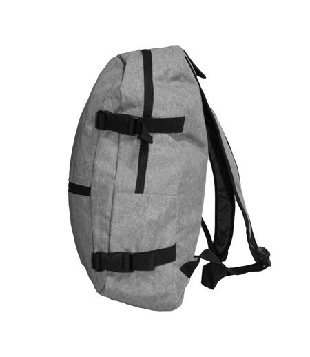 SOLS Unisex Wall Street Padded Backpack (Gray Marl) (One Size)
