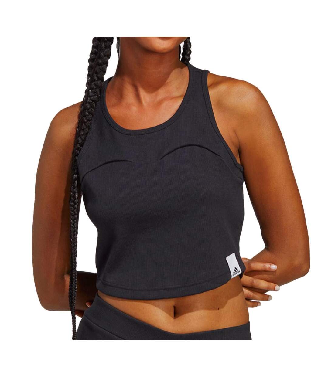 Débardeur de Sport Noir Femme Adidas  IC9449 - XXL-1