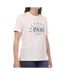 T-Shirt Beige Femme Lee Cooper Ocilia - S