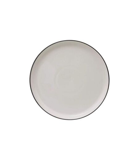 Lot de 6 Assiettes Plates Alix 27cm Blanc