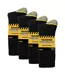 12 Pairs Mens Non Slip Grip Work Socks | Breathable Durable Boot Socks with Grips-2