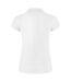 Womens/ladies star polo shirt white Roly-2