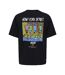 T-shirt noir homme only & sons print logo rlx-2