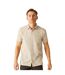 Chemise denmoor homme avoine / blanc Regatta-4