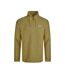Mens cruiser macaroni quarter zip pullover antique moss Weird Fish-1