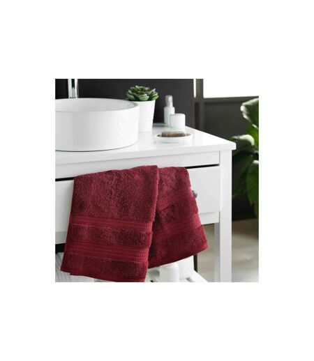 Serviette de Toilette Excellence 50x90cm Bordeaux