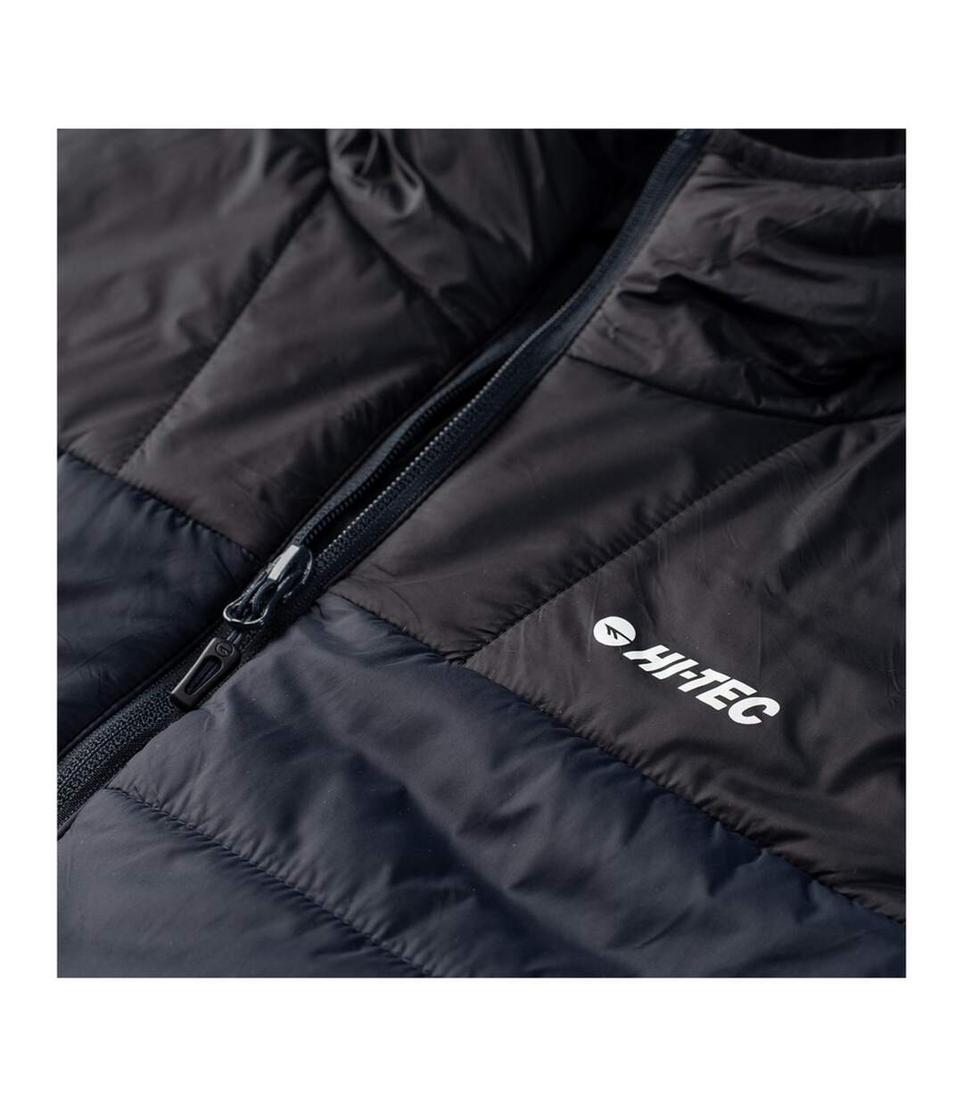 Doudoune Sans Manches Style Matelassé Savaro Homme Bleu Foncé Noir Hi-Tec-4