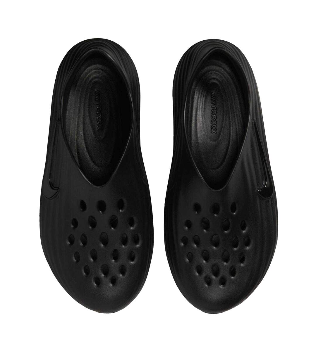 Mens Reactx Rejuven8 Clogs Black Nike-4