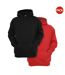 Sweats À Capuche Homme Noir Rouge Urban Classics-1