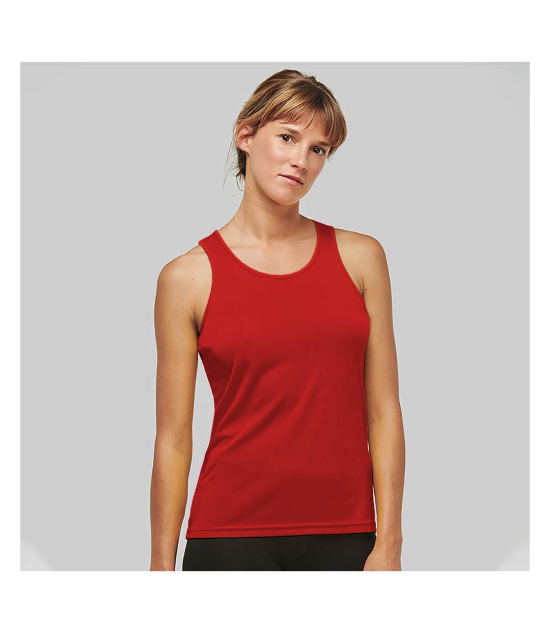 Débardeur de sport femme rouge Kariban Proact-2