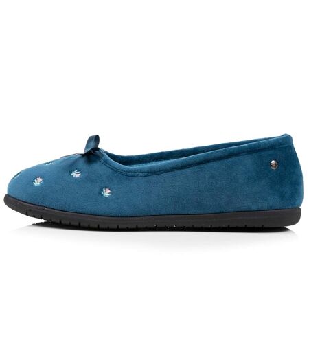 Isotoner Chaussons Ballerines femme souples, ultra confortables et légers, confort technologie everywear