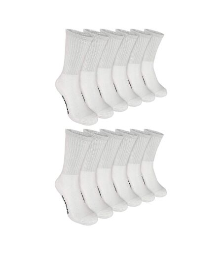 Mens 12 Pairs Bamboo Cotton Sports Socks