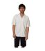 Mens Antti Relaxed Fit Short-sleeved Shirt Ecru Threadbare-2