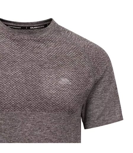 Haut Sport Troye Homme Gris Bleu Foncé Chiné Trespass