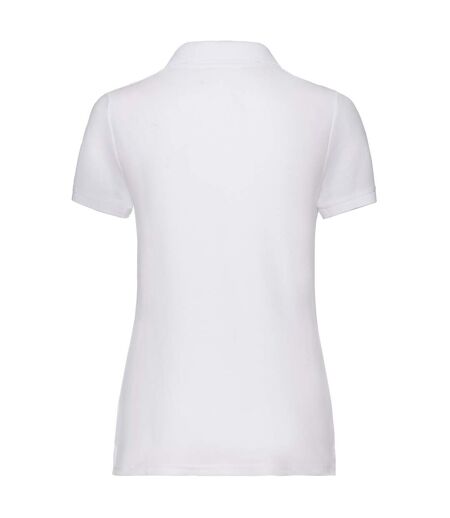Polo 65/35 Adulte Blanc Fruit Of The Loom