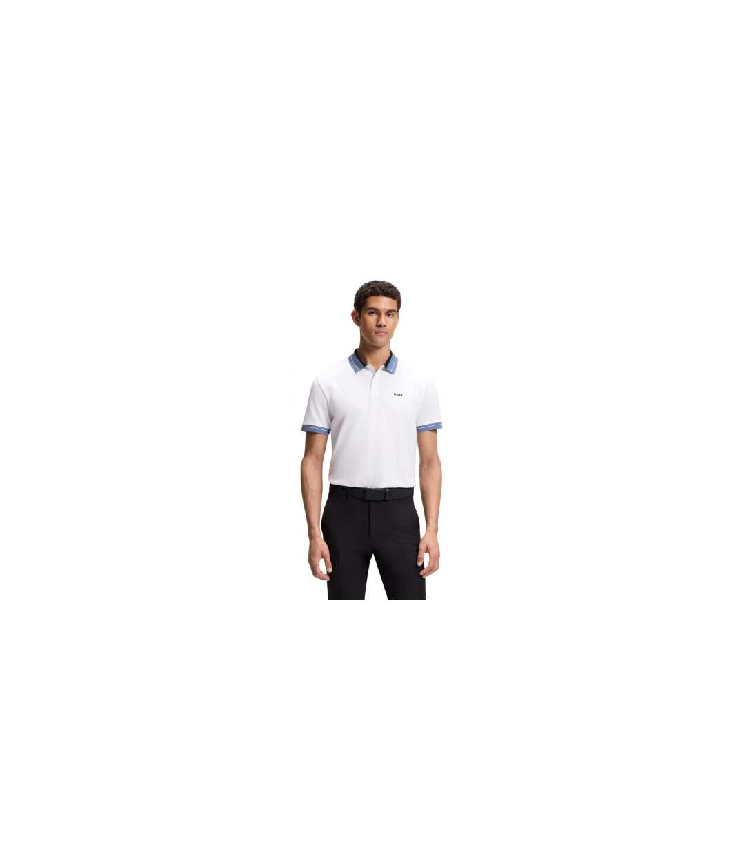 Polo Pl_member Homme Blanc Boss-1