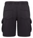 Short cargo écoresponsable - Homme - PAT717 - noir-3