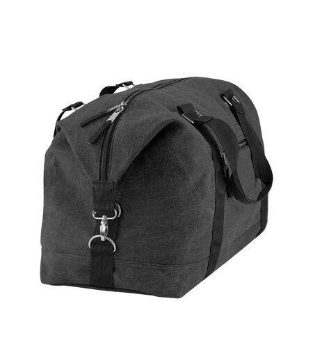 Bagbase Vintage Canvas Weekend Bag (Vintage Black) (One Size) - UTPC6168