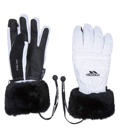 Trespass Womens/Ladies Yanki Gloves (White)